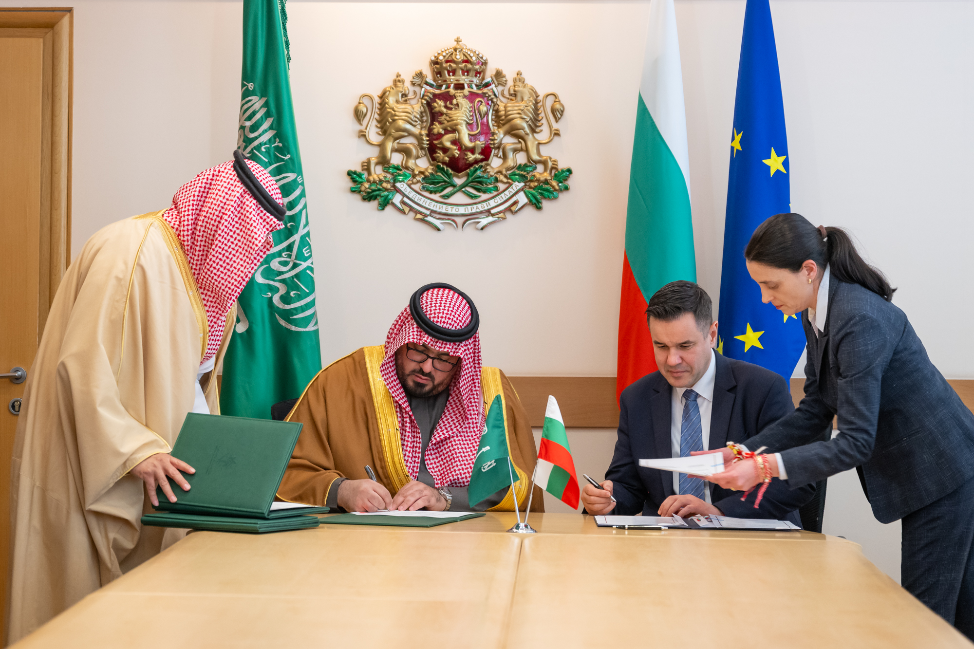 المملكة العربية السعودية وجمهورية بلغاريا تُوقعان اتفاقية لإنشاء "اللجنة السعودية البلغارية المشتركة"