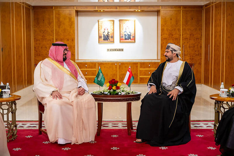 HE Minister of Economy and Planning and HE Oman’s Minister of Commerce, Industry and Investment Promotion discuss opportunities for industrial, commercial and investment cooperation