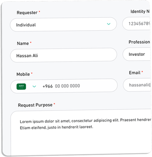 2 - Select the appropriate form
